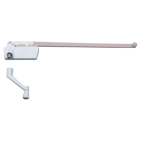 Prime-Line Products TH 23031 Single Arm Operator with 13-1/2-Inch and Crank, Right Hand, White