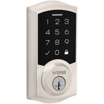 SmartCode Electronic Touchpad Deadbolt - Satin Nickel