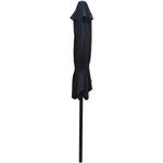 INSTYLE OUTDOOR 7' Crank Market Umbrella - Black