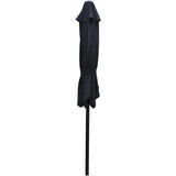 INSTYLE OUTDOOR 7' Crank Market Umbrella - Black