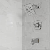 Penn Single Handle Tub & Shower Faucet - Polished Chrome