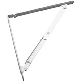 16" White Folding Shelf Bracket