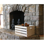 17.5" x 12.5" x 9.5" Pine Crate