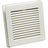 Duraflo 646025-00 Wall Vent with Collar, 6-Inch, White