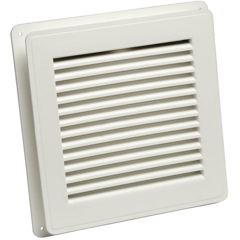 Duraflo 646025-00 Wall Vent with Collar, 6-Inch, White