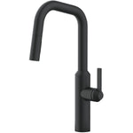 Siete Single Handle Pull-Down Kitchen Faucet - Matte Black