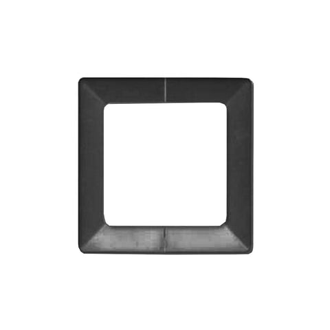 Cvr Bs Plst Blk F/sq Pst 4x4in