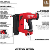 M18 Fuel 18 Gauge Cordless Brad Nailer - Tool Only