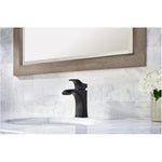 Venturi Single Handle Lavatory Faucet - Matte Black