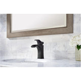 Venturi Single Handle Lavatory Faucet - Matte Black