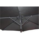 INSTYLE OUTDOOR 7' Crank Market Umbrella - Black