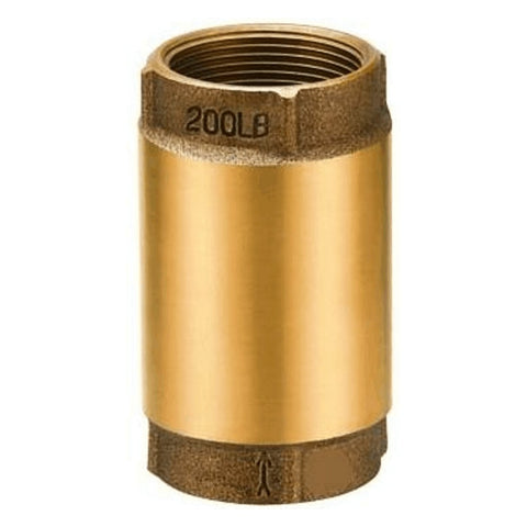 1/2" Check Valve - Brass