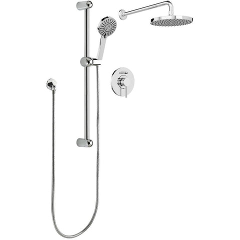 Keeney Belanger KIT-DEL130CCP Rain Pressure Balanced Dual Function Complete Shower System