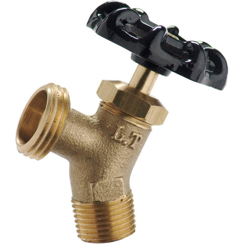 1/2" Sediment Faucet - with Black Handle