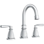 Hilliard Widespread 3 Hole Chrome 2 Lever Handle Lavatory Faucet