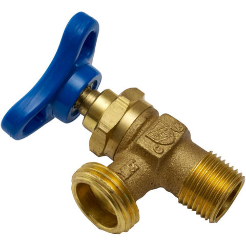 1/2" Sediment Faucet - with Blue Handle