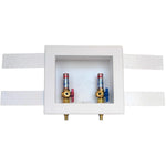 Washing Machine Outlet Box - with PEX Valve Connection + Hammer Arrestor