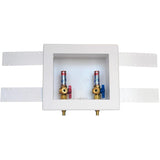 Washing Machine Outlet Box - with PEX Valve Connection + Hammer Arrestor