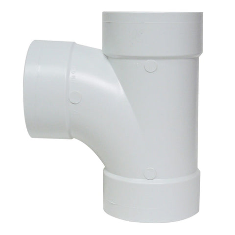 CSA Approved 4" PVC Sewer Sanitary Tee