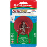 Fluidmaster 502CP21 Performax Universal Water-Saving Toilet Flapper, Red