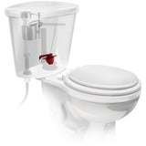 Fluidmaster 502CP21 Performax Universal Water-Saving Toilet Flapper, Red