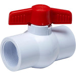 1-1/2" PVC Threaded Ball Valve