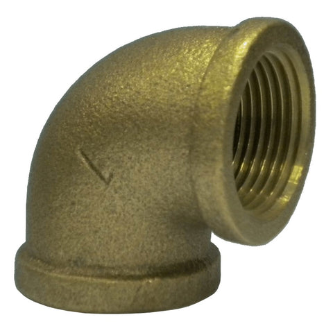 1" FPT Bronze 90 Degree Elbow