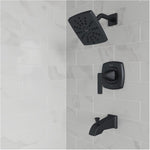 Penn Single Handle Tub & Shower Faucet - Matte Black