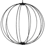 15.75" Hanging Solar Sphere - 120 Warm White LED lights
