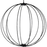 15.75" Hanging Solar Sphere - 120 Warm White LED lights