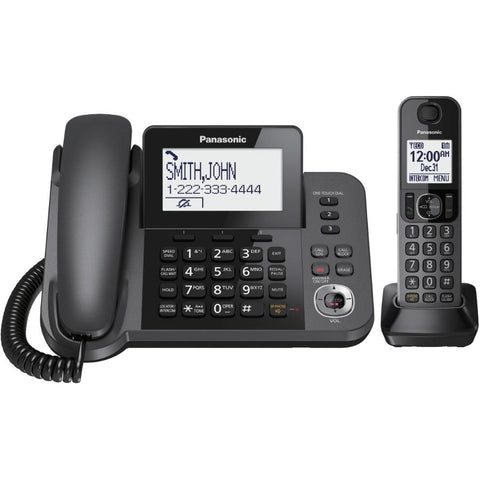 Panasonic KXTGF350M Dect_6.0 2-Handset Landline Telephone
