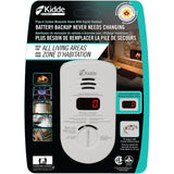 Kidde Worry Free Bedroom Plug-in Carbon Monoxide Detector Alarm with Sealed Lithium Battery Backup and Digital Display | Model 900-0282 | KN-COP-DP-10YB