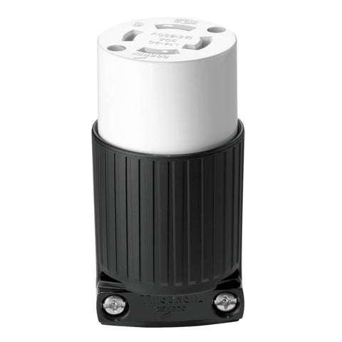 EATON L1420C Arrow Hart Safety Grip Heavy Duty Grounded Polarized Twist Lock, 125/250 V, 20 A