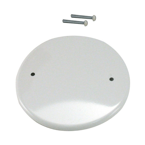 Decorative White Canopy Set with Screw Holes