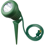 Yard Master 0434 LED 60W 200 Lumen Stake Light, 5 LEDs, Green with 2 Extra Lenses