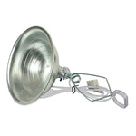 Lamp Holder with Metal Clamp and Large Reflector Shade