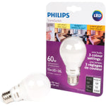 Philips 464875 Led 60W A19 Sceneswitch Colour (2200K, 2700K, 5000K),