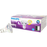 Philips 468132 Led 50W GU10 Glass Bright White (3000K) 6 Pack