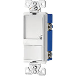 LIGHT SWITCH WITH LED NIGHTLIGHT WHITE DIMMABLE LIGHT