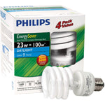 Philips 416016 CFL 23W = 100W Mini Twister Daylight (6500K) 4 Pack