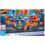 Hot Wheels City Mega Tower Car Wash Playset