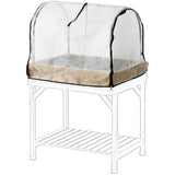 Herb Garden PE Cover, Micro-Mesh Cover and Frame Kit