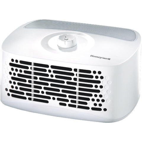 Honeywell HHT270WC HEPAClean Tabletop Air Purifier for Small Room with Dual Action HEPA-Type Filter, Captures up to 99% of Airborne Particles & Cleans Room Air 5 Times/Hour