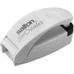 Salton SmartSealer 2-in-1 Bag Sealer and Cutter for Chip Bags, Reseal and Cut Food Storage Snack Bags, Handheld and Portable Mini Vaccuum Bag Sealer (BS1442)