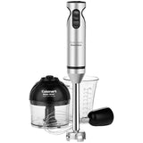 Cuisinart SmartStick 2-Speed Hand Blender with Chopper Attachment - CSB-85C,Silver