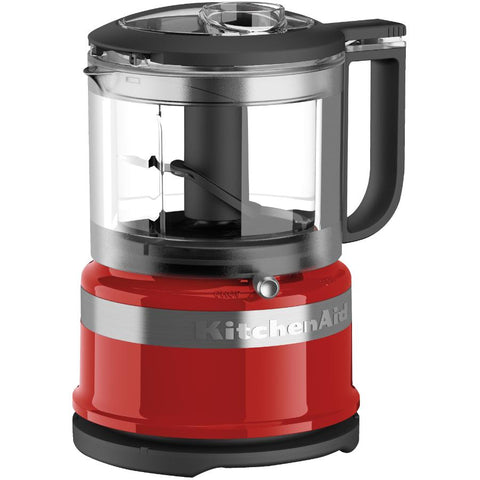 KitchenAid KFC3516ER 3.5 Cup Mini Food Processor, Empire Red