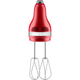 KitchenAid KHM512ER 5-Speed Hand Mixer, Empire Red