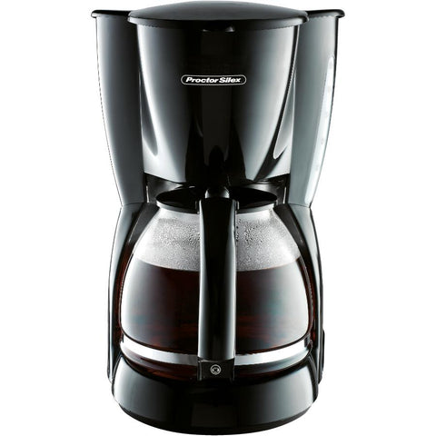12 Cup Black Cone Coffee Maker