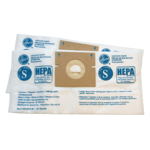 Hoover Type S Hepa Filter Bag, 4010808S