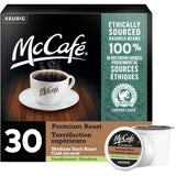 Premium Roast Decaf Coffee K-Cup Pods - 30 Pack